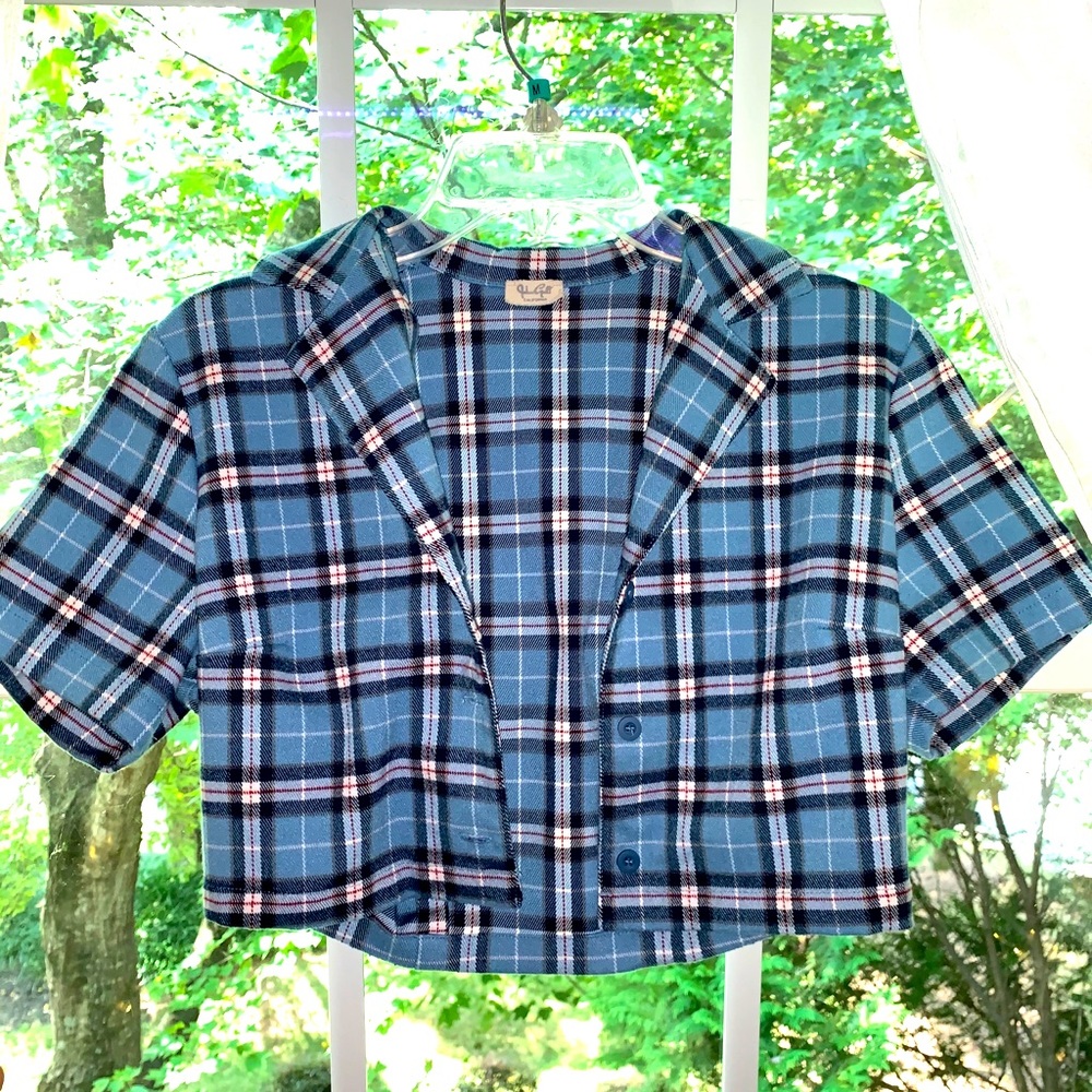 Cropped Button Up